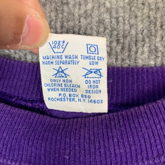 VTG champion reverse weave 1994 Lillehammer Olympics embroidered sweatshirt L - Picture 7 of 11